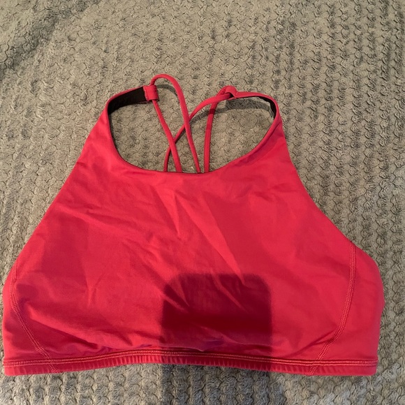 Lululemon Athletica Vibrant Red Sports Bra - Picture 1 of 3